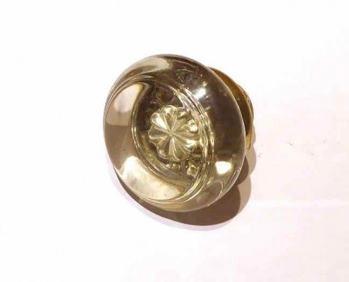 Round antique glass doorknobs and spindle sets. Multiple matching sets available.