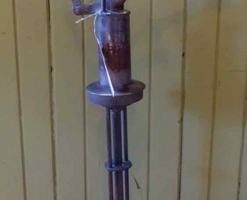 Antique hand pump in graet shape and working condition. 