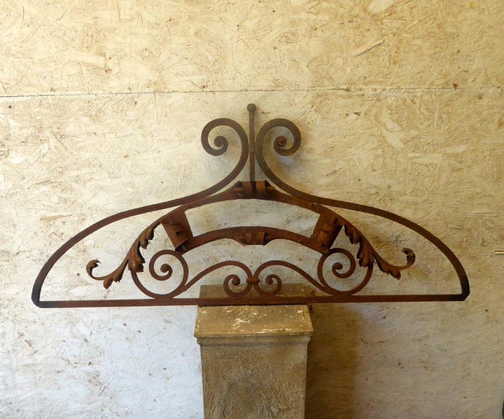 IC0948 - Antique Wrought Iron Architraves - Legacy Vintage Building  Materials & Antiques
