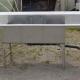 Stainless steel commercial washing unit