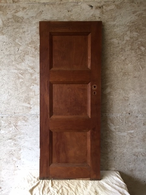 Old antique storage door