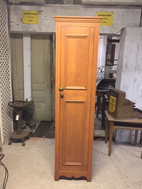 Old vintage tall armoire