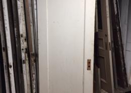 Antique solid single panel door