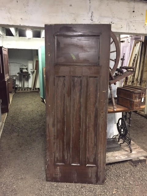 IC1237 - Antique Four Panel Door - 30 x 77.25 inches - Legacy Vintage ...