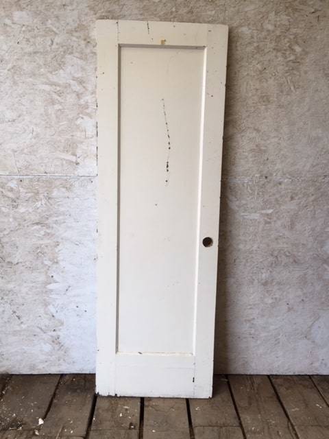 Antique single panel door
