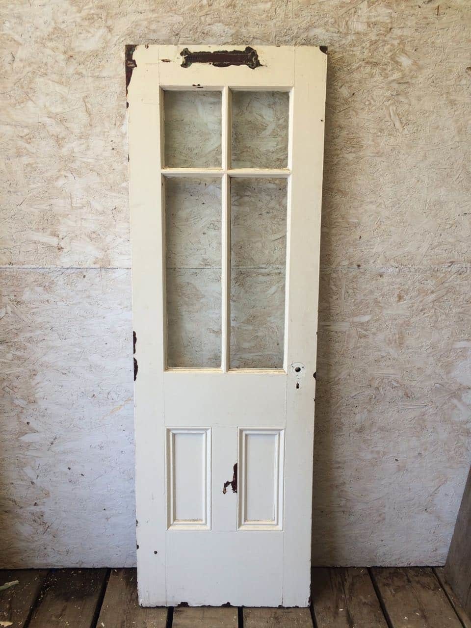 IC1312 - Antique Single Glazed Exterior Door - 24.875 x 76.375 inches