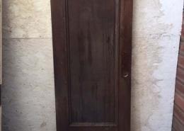 Solid interior single antique door