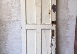 Old single solid interior antique door