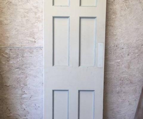 Antique Six Panel Swing Door