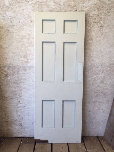 Antique Six Panel Swing Door