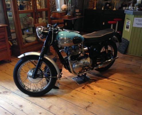 Vintage 1963 Triumph Motorcycle